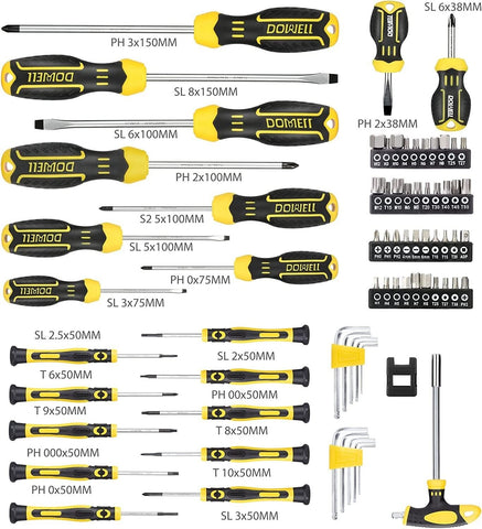 Dowell Magnetic Srewdriver set 108 pc